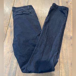 Johnnie B Quality Goods Boy’s Youth Navy Blue Cargo Chino Pants Cotton Blend 16Y